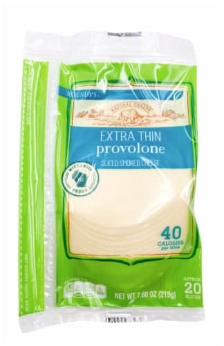 Roundy'S Provolone Sliced Cheese Extra Thin