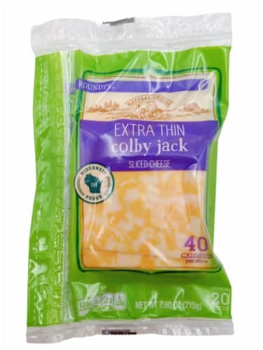 Roundy'S Colby-Jack Sliced Cheese Extra Thin