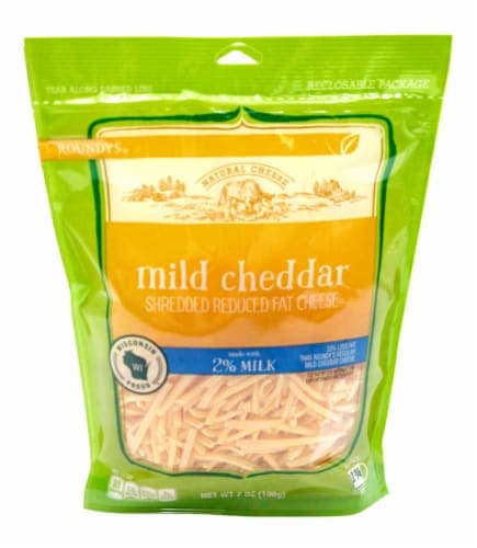 Roundy'S 2% Milk Mild Cheddar Cheese