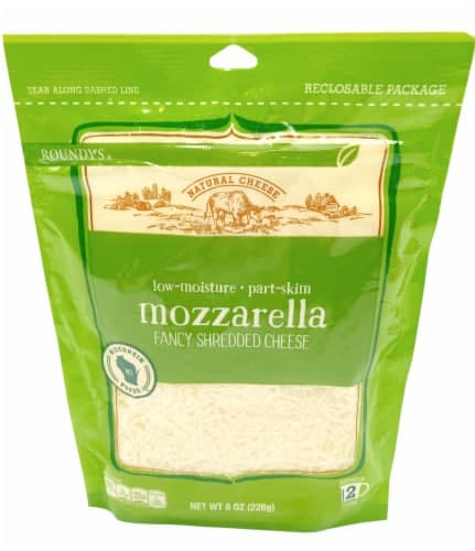 Roundy'S Low-Moisture Part Skim Mozzarella Shredded Cheese