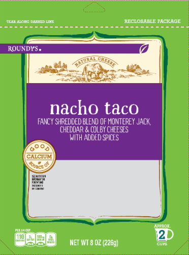 Roundy'S Nacho Taco Blend Shredded Cheese