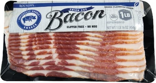 Roundy'S Double Smoke Thick Bacon
