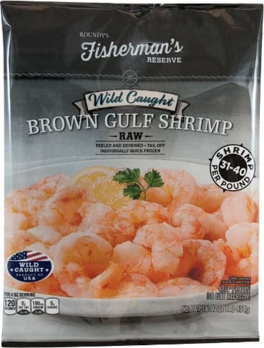 Roundy'S Fisherman'S Reserve Wild Caught Brown Gulf Shrimp