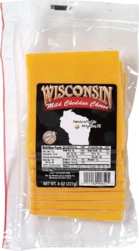 Wisconsin Sliced Mild Cheddar Cheese
