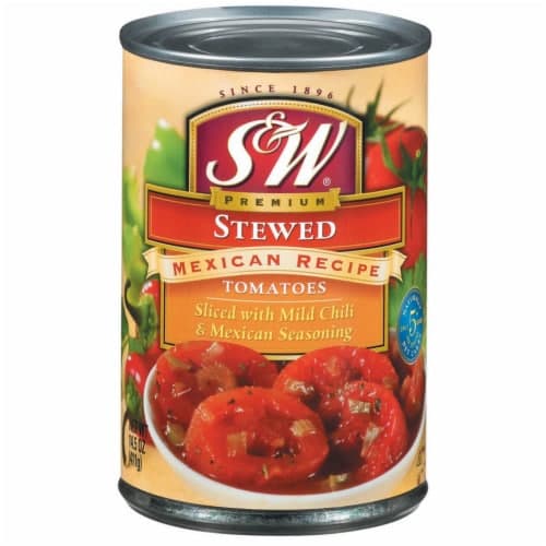 S&W Tomatoes Stewed Premium Mexican Recipe