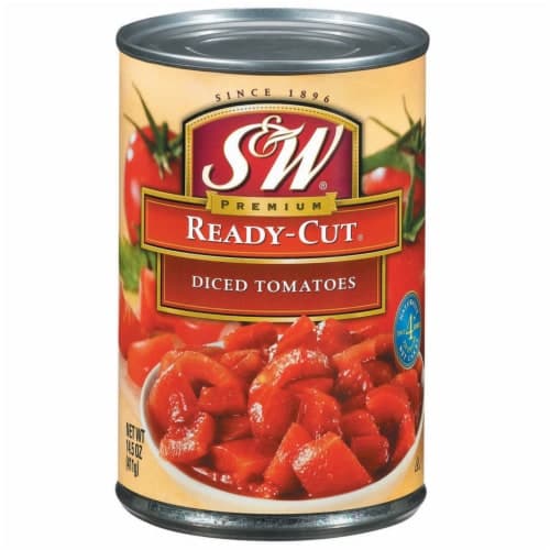 S&W Tomatoes Diced Premium Ready-Cut