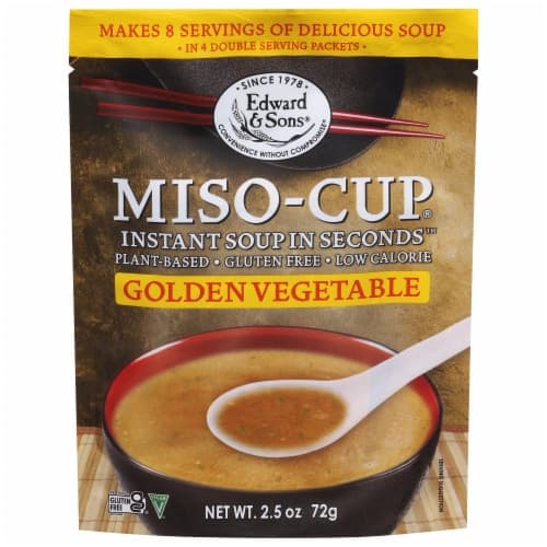 Edward & Sons Miso-Cup Golden Vegetable Soup