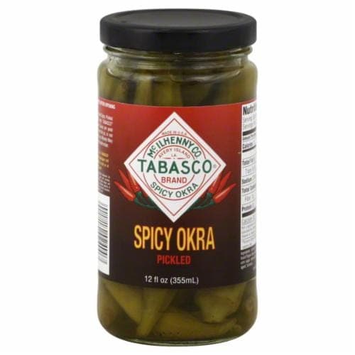 Tabasco Okra, Pickled, Spicy