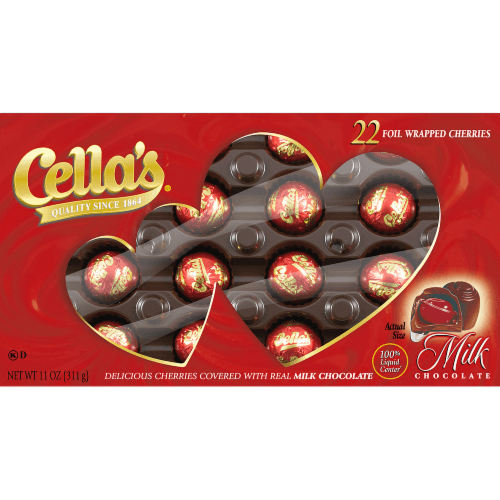 Cella'S Milk Chocolate Covered Cherries Valentine Candy