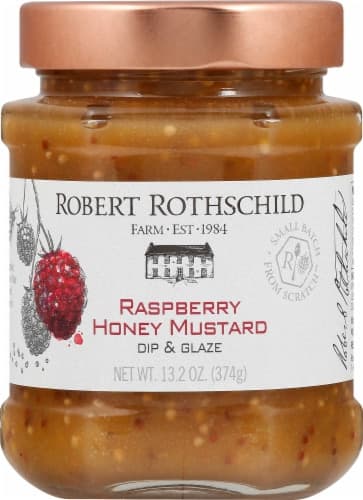 Robert Rothschild Dip & Glaze, Raspberry Honey Mustard