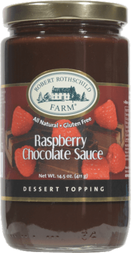 Robert Rothschild Farm Dessert Topping, Raspberry Chocolate Sauce