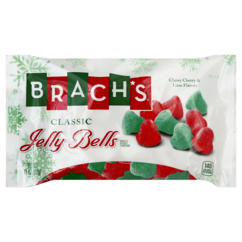 Brach'S Jelly Bells, Chewy Cherry & Lime Flavors, Classic