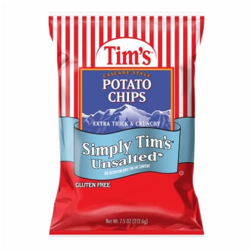 Tims Cascade Unsalted Chips