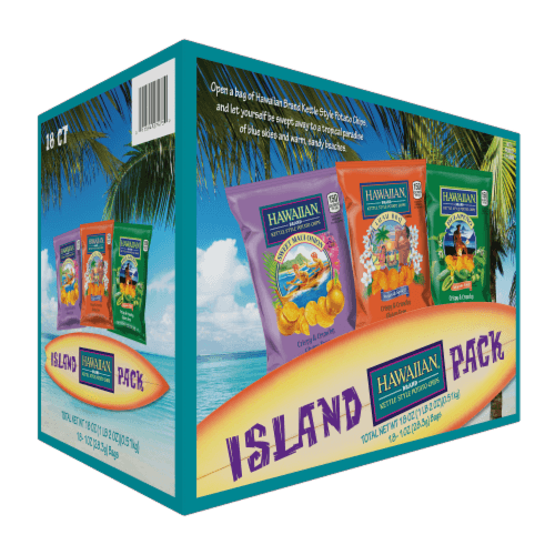 Hawaiian Kettle Style Potato Chips Variety