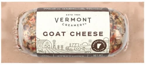 Vermont Creamery Goat Everything Cheese Log