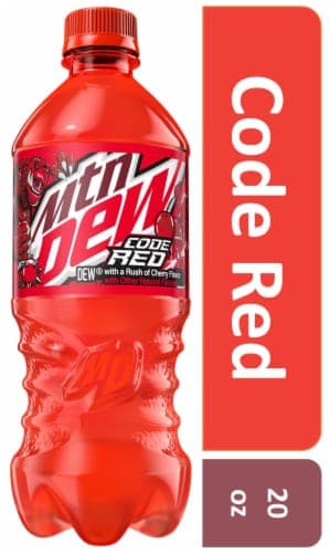 Is it Candida Diet Friendly? Mountain Dew Code Red Cherry Soda Pop