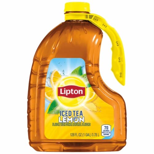 Lipton Iced Tea Lemon 1 Gallon Plastic Jug