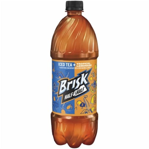 Brisk Half & Half, Iced Tea + Tropical Lemonade