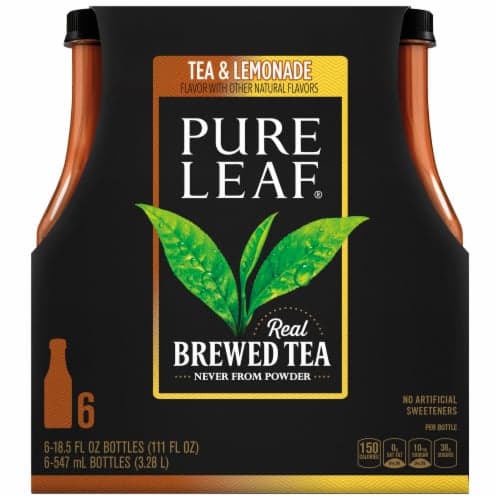 Pure Leaf Brewed Tea, Real, Tea & Lemonade