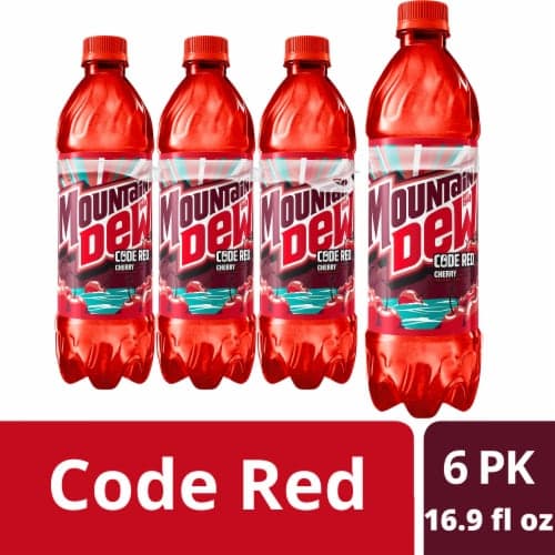 Mountain Dew Code Red Cherry Flavor