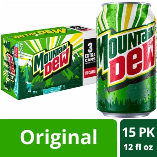 Mountain Dew Soft Drink Soda