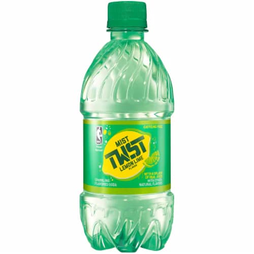 Mist Twist Soda, Sparkling Flavored, Lemon Lime Flavor