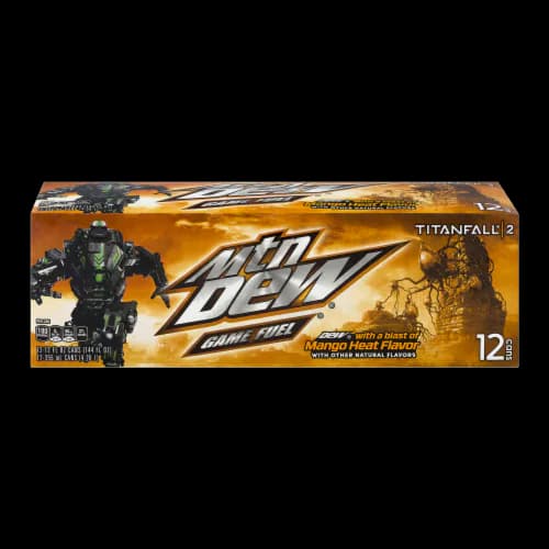 Mountain Dew Soda, Mango Heat Flavor