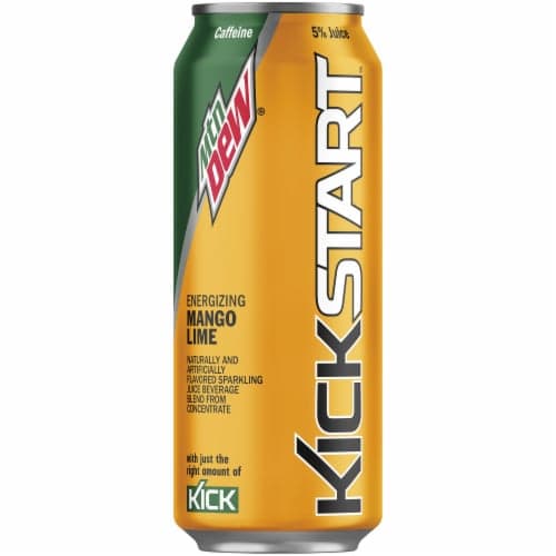 Mountain Dew Kickstart Mango Lime Energy Drink