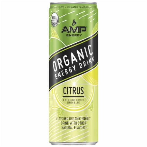 Amp Energy Drink, Organic, Citrus