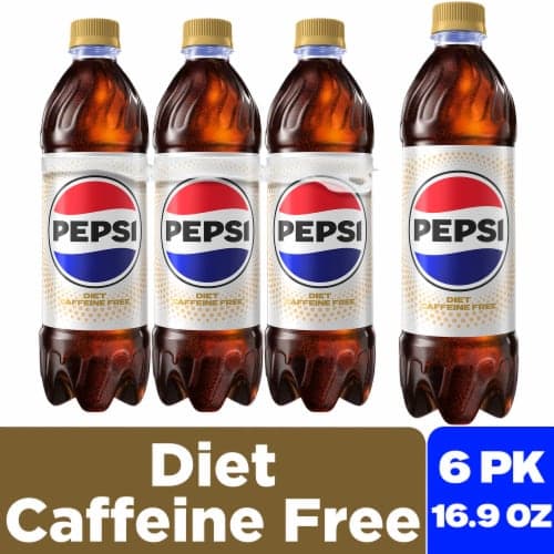 Pepsi Soda Diet Caffeine Free