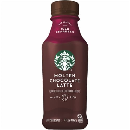 Starbucks Iced Espresso, Molten Chocolate Latte