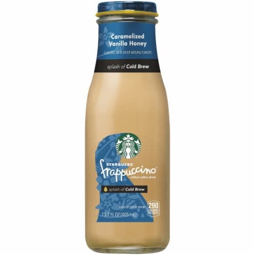Starbucks Frappuccino Caramelized Vanilla Honey Chilled Coffee Drink