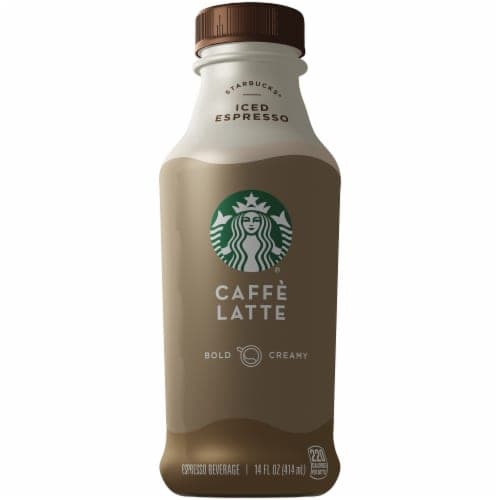 Starbucks Iced Espresso, Caffe Latte