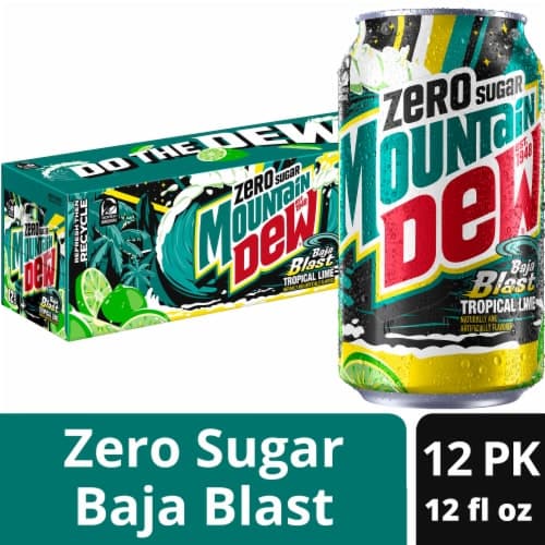 Mtn Dew Baja Blast Zero Sugar