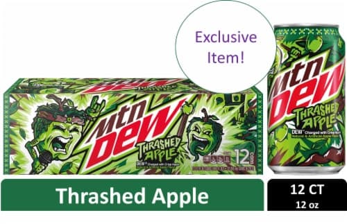 Mountain Dew Thrashed Apple Exclusive Soda