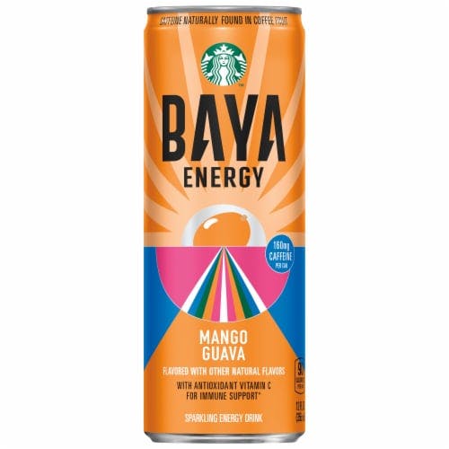 Is it Dairy Free? Starbucks Baya Mango Guava Sparkling Energy Drink