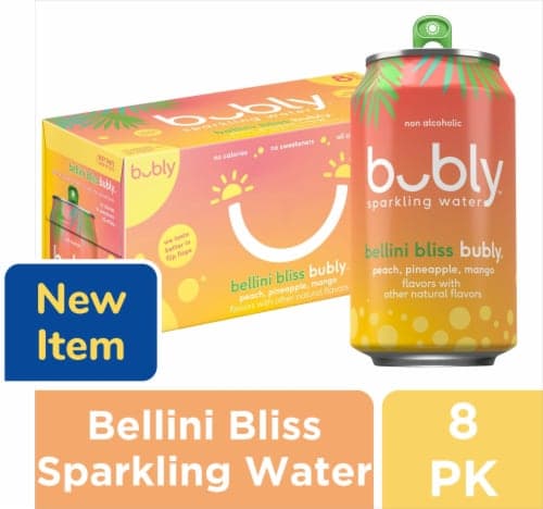 Bubly Bellini Bliss Sparkling Water