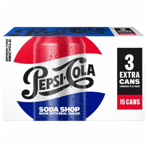 Pepsi Real Sugar Soda Cola