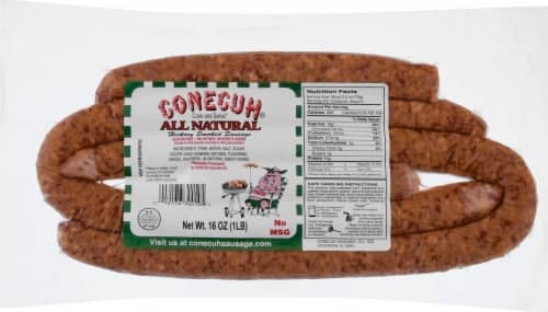 Conecuh Smoked Sausage, Hickory, All Natural