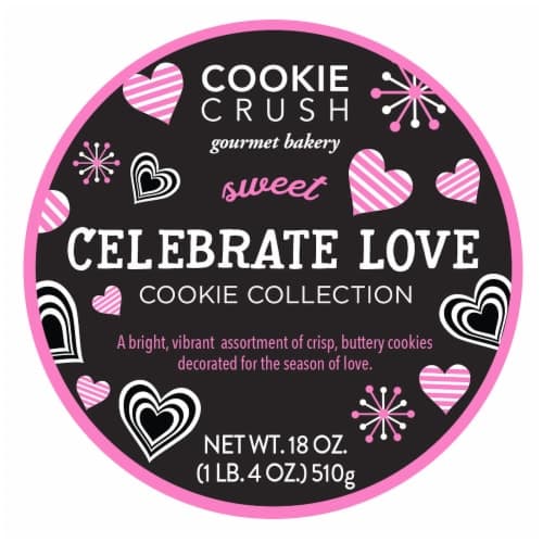Cookie Crush Gourmet Bakery Celebrate Love Cookie Collection Cookie Tray