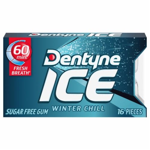 Dentyne Gum, Sugar Free, Winter Chill