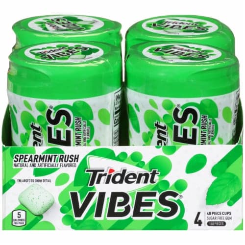 Trident Vibes Spearmint Rush Gum