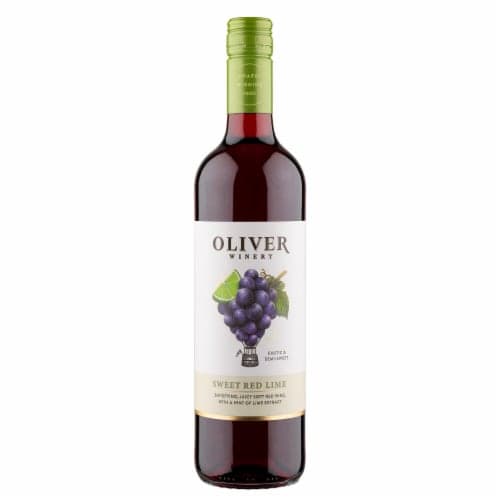 Oliver Winery & Vineyards Soft Wine Collection Sweet Red Lime Wine