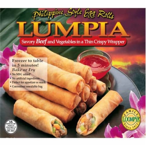 Family Loompya Lumpia Savory Beef And Vegetables