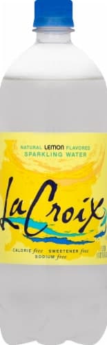Lacroix Lemon Flavored Sparkling Bottled Water