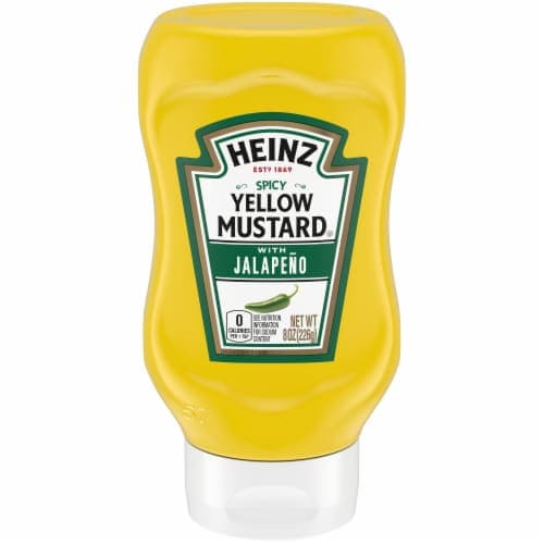 Heinz Spicy Yellow Mustard With Jalapeno