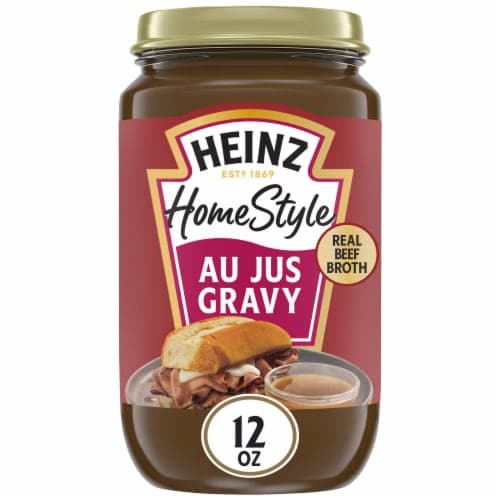 Heinz Homestyle Bistro Au Jus Gravy Jar