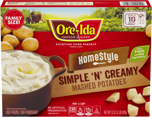 Ore-Ida Home-Style Simple 'N' Creamy Mashed Potatoes