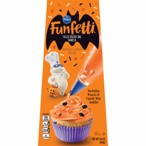 Pillsbury  Halloween Funfetti Filled Pastry Bag - Vanilla