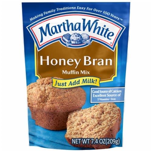 Martha White Muffin Mix, Honey Bran